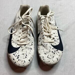 Nike Zoom Rival 5 unisex spiked track shoes black and white size 6.5